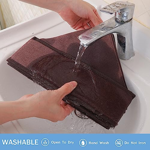 Foldable Storage Cubes Drawer Underwear Organizer Dividers， under Cabinet Organizer 24-Cell Fabric Storage Boxes for Lingerie,Socks,Ties （Coffee） - view 7