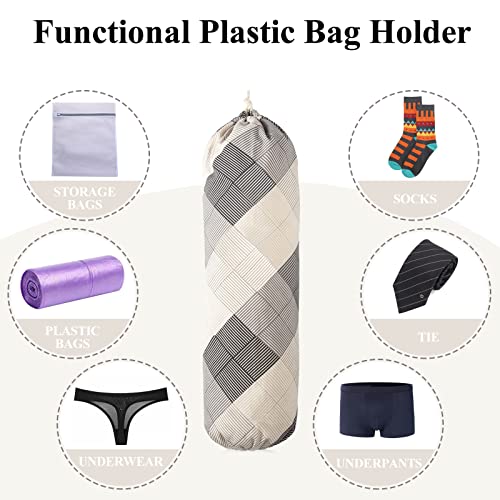Plastic Bag Holder, Wall Mount Plastic Bag Organizer Dispenser - view 3