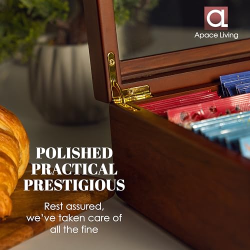 Tea Box - Luxury Wooden Tea Bag Organizer from The Apace Premier Collection - view 2