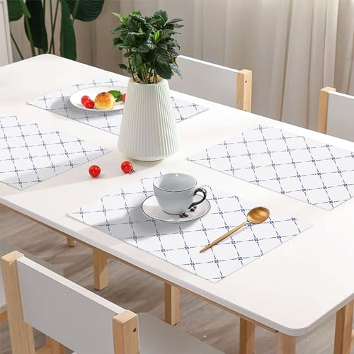 Drawer Shelf and Cabinet Liner, Thick Strong Grip,Shelf Liners Non-Adhesive Liners Protect Kitchen Cabinets and Cupboard, Bathroom Drawers,Under Sink Mat, 12" x10', Blue Stripe - view 7