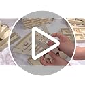 16 Pcs Jewelry Trays, Velvet Stackable Organizers, Beige Beige - view 7