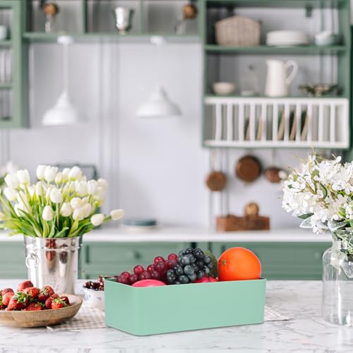 Seasoning Packet Organizer, Green Plastic Storage Caddy for Pantry - view 5