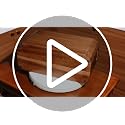 Wooden Kitchen Utensil Holder Organizer for Counter or Countertop, Large Wooden Utensil Holder for Storage Cooking and Silverware with 3 Compartment, Acacia Rustic Wood Container Extra Large - view 7