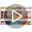 Toy Storage Organizer w/Bookshelf & Stuffed Animal Organizer, White - view 7