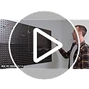 Metal Pegboard Wall Panels, Peg Boards for Garage Tool Storage - view 7