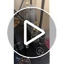 4-Tier Syrup Bottle Holder, Iron 4 Compartment Bottle Organizer Rack, 16" Countertop Display Storage Shelf Bottle Stand, Metal Coffee Bar Organizer for Dressing, Wine, Juice, Kitchen, Black - view 7