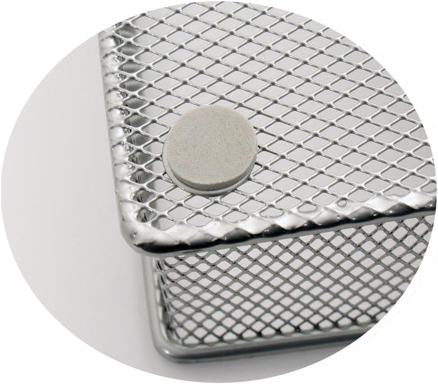Mesh Large Cutlery Tray with Foam Feet - 6 Compartments - Kitchen Organization/Silverware Storage Utensil Flatware Tray - view 7