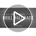 Electric Drill Storage Rack, Holds 4 Drills, Hanging Wall Mounted Organizer for Garage, Home, Workshop, Shed - view 6