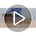 Woven Water Hyacinth Wicker Storage Baskets, Nesting Set of 3 - view 7
