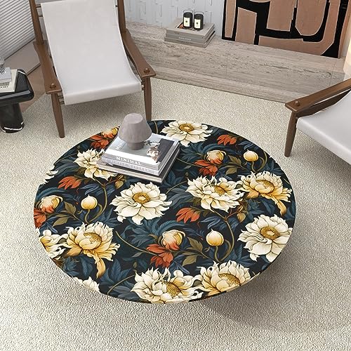 Dark Vintage Floral Peel and Stick Dahlia Wallpaper 17.5" x 118" - view 6
