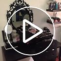 Coffin Brush Holder - Gothic Desk Organizer - Wooden Coffin Pen Holder -Spooky Gothic Decor for Bathroom, Living Room or Bedroom- Black - 10x 5x3.25 Inches - view 7