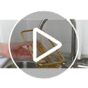 Kitchen Drawer Organizer, Stainless Steel Storage Container Metal Cabinet Storage Basket for Holding Silverware Kitchen Utensil, Pack of 2 - view 7