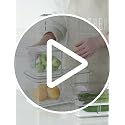 Vegetable Fruit Containers Fridge Containers,Freezer Produce Saver Refrigerator Organizer Bins with Vented Lids And Drain Tray For Pantry Fridge Freezer Cabinet Kitchen Organization - view 7