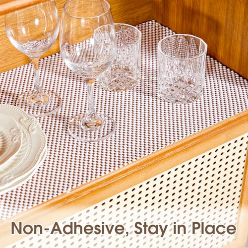 Shelf Liner for Kitchen Cabinets and Drawers, White, 12" x 120" - view 2