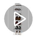 Acrylic Vertical Shoe Rack - Free Standing Shoe Rack 7 Tier Shoe Storage Organizer Narrow Shoe Rack for Small Spaces, Entryways, Living Rooms, Bedrooms, 11'' L x 11'' W x 41.7'' H, Clear - view 7