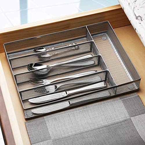 Silverware Drawer Organizer - 5 Compartments - view 2