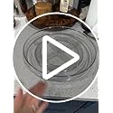 Lazy Susan Turntable Food Storage Container for Cabinets, Pantry, Refrigerator, Countertops, BPA Free - Spinning Organ-izer Rack for Spices, Condiments, Baking Supplies - 9" Round，Clear - view 7