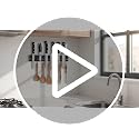 12 Inch Magnetic Knife Strip for Wall, 6 Hooks, Black - view 7