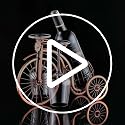Single Bike Wine Bottle Holder with Glass holer - view 7