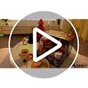 2pcs Fruit Basket Kitchen Storage Basket with Wood Lid - view 7