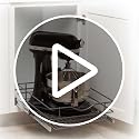 Pull Out Cabinet Organizer, (11½"W x 20" D), Soft Close Pull Out Cabient Drawer, Slide Out Cabient Organizer for pot and pan Kitchen Base Cabinet, Pantry Organization, Bathroom, Wire Basket - view 7