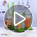 2 Pcs Baggy Rack, Freezer Bag Holder Stand, Adjustable Food Storage Holders, Plastic Food Prep Bag/Zip Lock Bag Holder Stand, for Meal Prep Bag, Kitchen Gadget - view 7