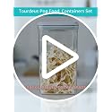 Airtight Food Storage Container, 4.22 Qt Large Pantry Canister with Pop Lid - view 7