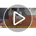 Handwoven Remote Control Holder Desk Organizer Caddy with 3 Compartments - view 7