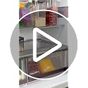 2 Pack Divided Veggie Tray with Lid, Salad Bar Containers for Fridge Organizer, 5 Compartment Snackle Box Container, Clear Plastic Food Storage & Seving for Fruit, Vegetable, Snack, Meal Prep - view 7