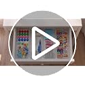 8 PACK Drawer Organizers Deep Drawer Storage Bins - view 7