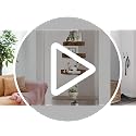 Corner Shelf Wall Mount, Set of 3 Floating Corner Shelves with Cord Hole, 3 Tier Wood Wall Display Shelf, Storage for Bathroom Living Room Kitchen Bedroom, Rustic Brown and Black - view 7
