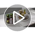 Lazy Susan Organizer, 10 Inch 360 Rotating Tray, 2 Pack - view 7