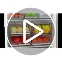 Fridge Organizers and Storage, BPA-Free Large Capacity Stackable Clear Fridge Organizer, With Strainer Layer Keep Fruits, Vegetables and Meat Fresh in refrigerator, freezer, Food Storage (2 Drawers) - view 7