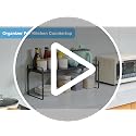 15.5 to 25.5 Inch Expandable Kitchen Cabinet Organizer Shelf, 2 Pack 30 LBS Heavy Duty Adjustable Kitchen Counter Storage Shelves Organizers,Stackable Small Storage Shelf Rack For Cabinet Cupboard - view 7