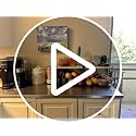 2 Set Stackable Wire Basket with Openable Top, Kitchen Counter, Pantry Organizer and Storage Produce Onion Potato Fruits Vegs Bread Food Snack Spice Organizing Bin for Cabinet Shelf Countertop Floor - view 7