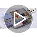 Drawer Organizer Clothes 15 Pack - Foldable Baby Organizers and Storage & Closet Organizers for Bedroom, Closet - Nursery Organization Dresser Dividers for underwear, Sock,Bra, Belt, Tie, Beige - view 7