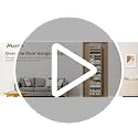 6 Tiers Over The Door Organizer, Behind The Door Storage Hanging Shelves - view 7