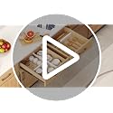 2.36" Upgrade Kitchen Drawer Dividers, Adjustable Drawer Organizer - view 7