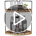 Corner Bathroom Counter Organizer,Vanity Countertop Storage Shelf - view 7