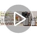 Kitchen Utensil Holder for Countertop - 2 Pack - view 7