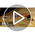 Gear Tie Original ProPacks - Reusable Rubber Twist Ties for Indoor & Outdoor Use - Bendable Wire Interior - Durable Rubber Exterior - Secure Grip - Black, 18" (6 Pack) - view 7