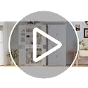 Kitchen Pantry Storage Cabinet, 72.6" H Cupboard, White - view 7