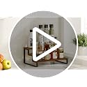 3-Tier Spice Rack, 13.8 Inch Wood Step Shelf Countertop Spice Storage Holder, Kitchen Pantry Cabinet Organizer Cupboard for Spice Bottles, Jars, Seasonings, Baking Supplies, Metal Frame - view 7