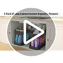 Under Sink Organizer, 2‑Tier Pull‑Out Cabinet Storage for Bathroom Kitchen - view 7