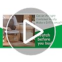 Large Rice Storage Container 15 - 20 Lbs, Airtight Dry Food Flour Container - view 7