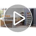 6 Tier Slim Storage Cart with Wheels, 10" D Rolling Storage Cart for Small Space, Metal Narrow Spice Cabinet Mobile Shelving Unit Organizer with Handle for Kitchen, Laundry - Black - view 7