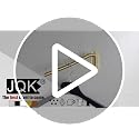 Folding Clothes Hanger Rack, Stainless Steel Swing Arm Hook Holder, Clothing Hanging System Drying Closet Storage Organizer Brushed Gold Wall Mount, SHR100-BG - view 7