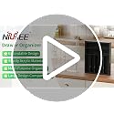 Acrylic Utensil Silverware Tray for Drawer, Clear Cutlery Organizer - view 7