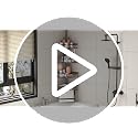 Tension Pole Shower Caddy with Towel Bar - Corner Shower Caddy, Black - view 7