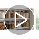 2 PCS Large Glass Food Storage Jars with Airtight Lids, 4.2 Qt Wide Mouth Glass Canister Set for Pantry, Rice, Flour, Sugar, Cereal & Coffee - view 7